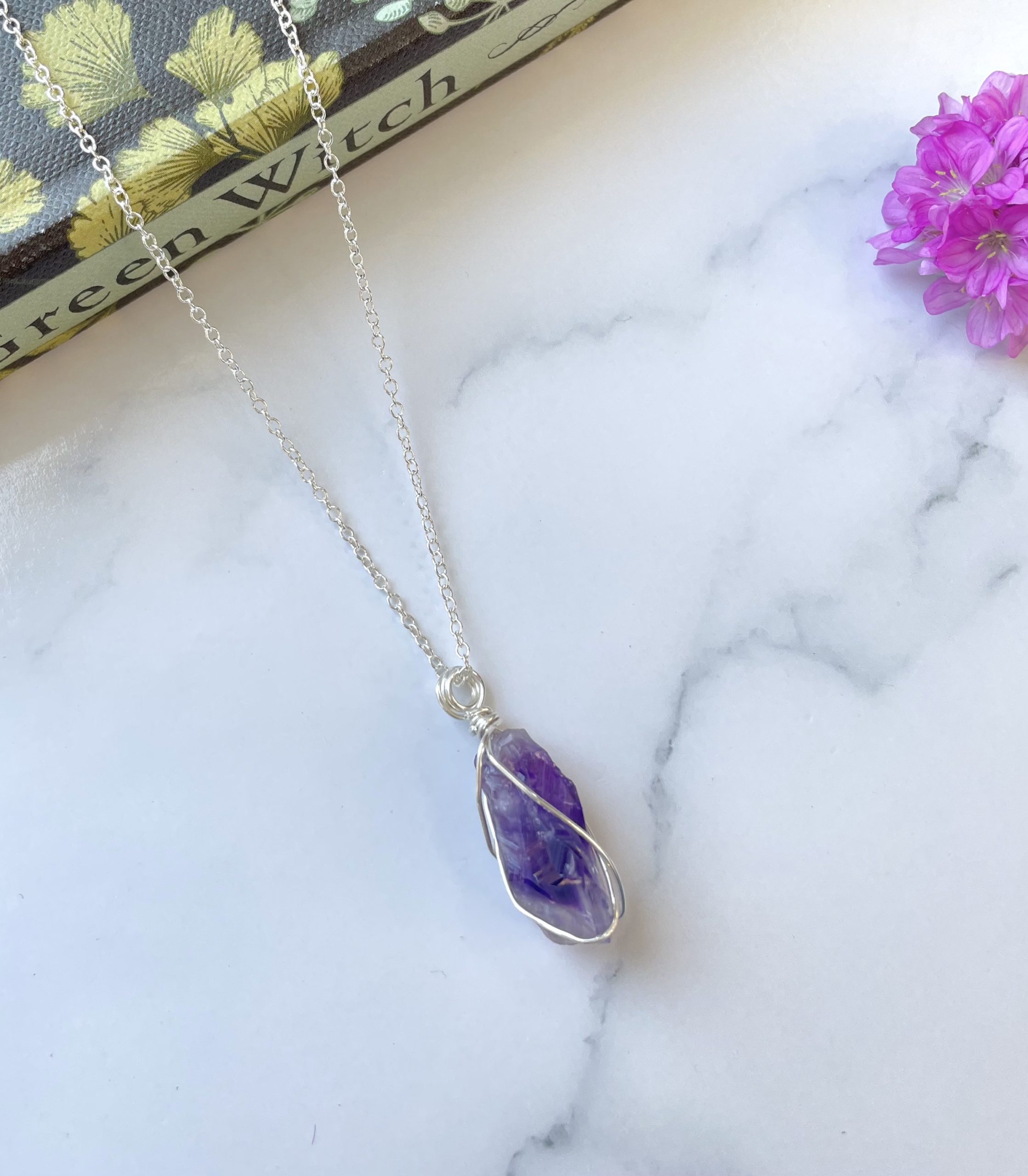Learn Basic Wire Wrapping by Making this Simple Amethyst Pendant - YouTube